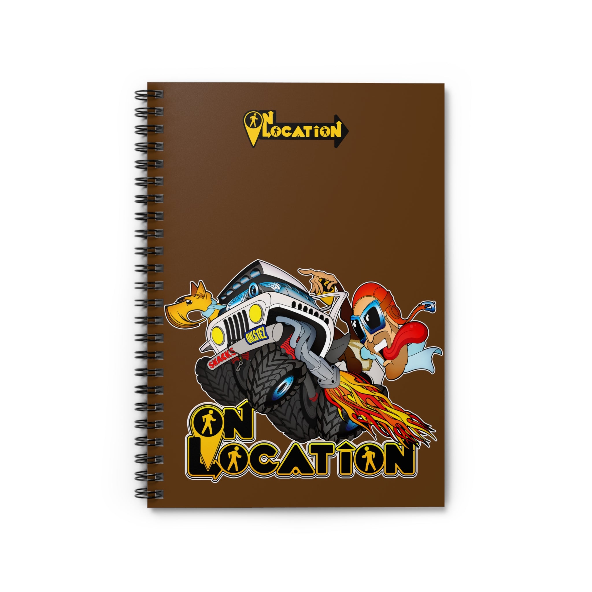 4x4 Rock Crawling Spiral Notebook