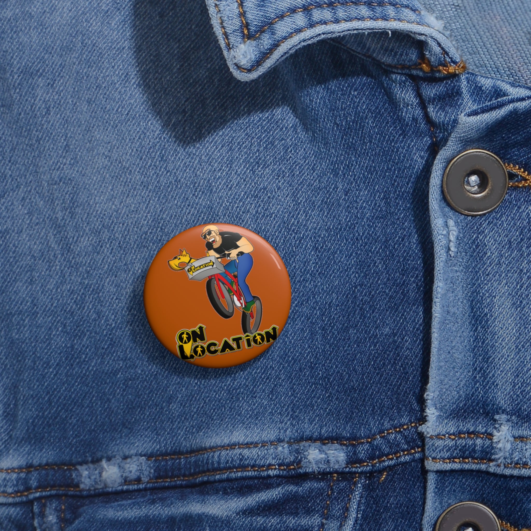 Mountain Biking Button