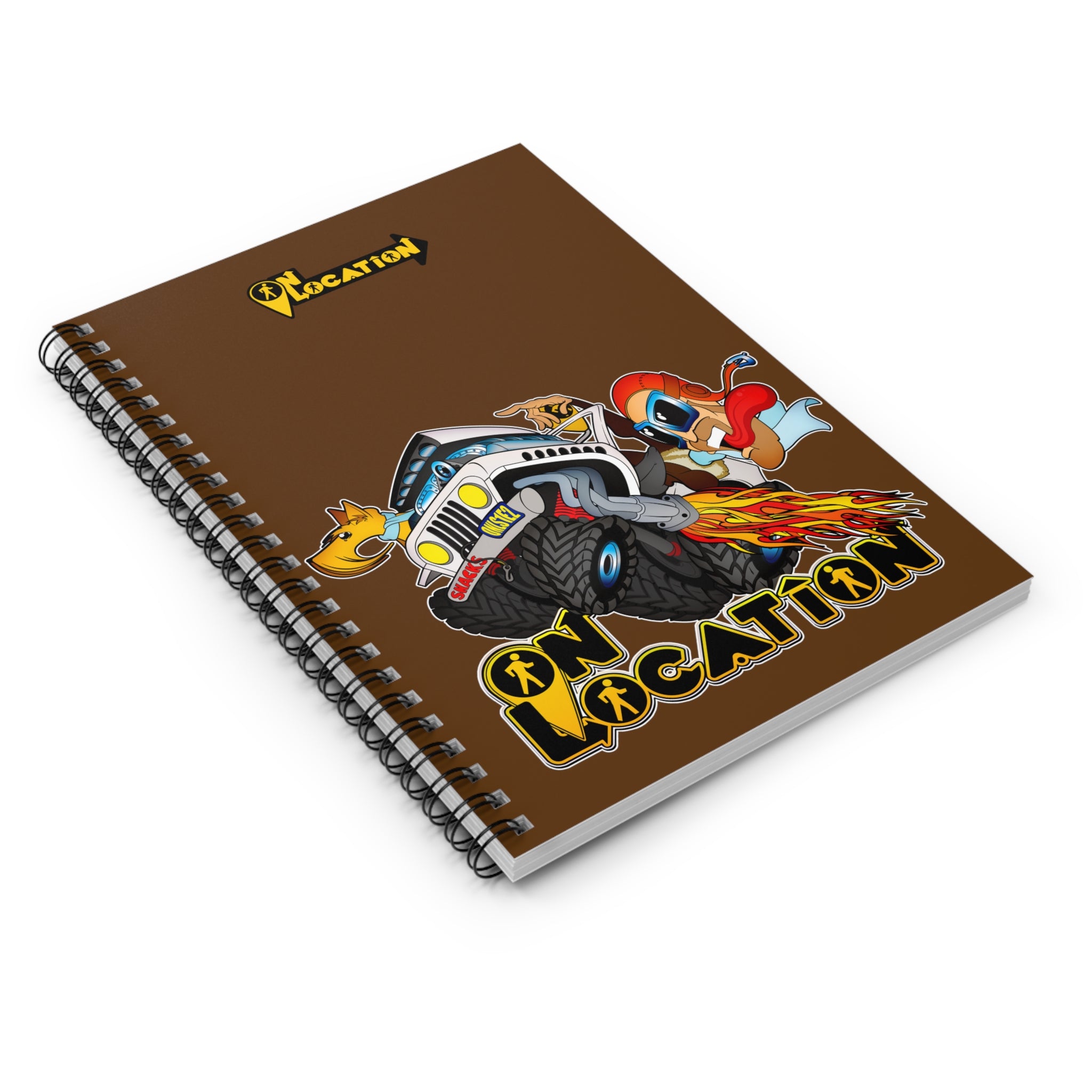 4x4 Rock Crawling Spiral Notebook