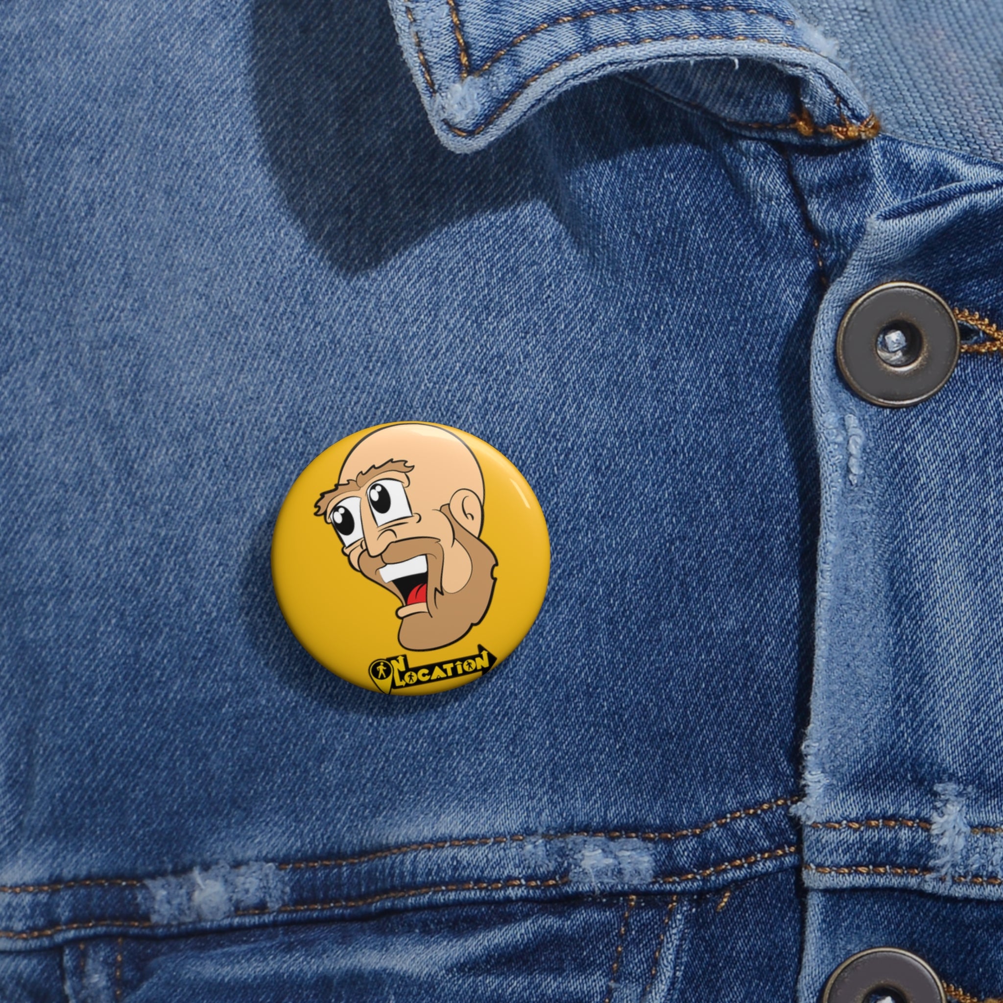 Sterling Face Button
