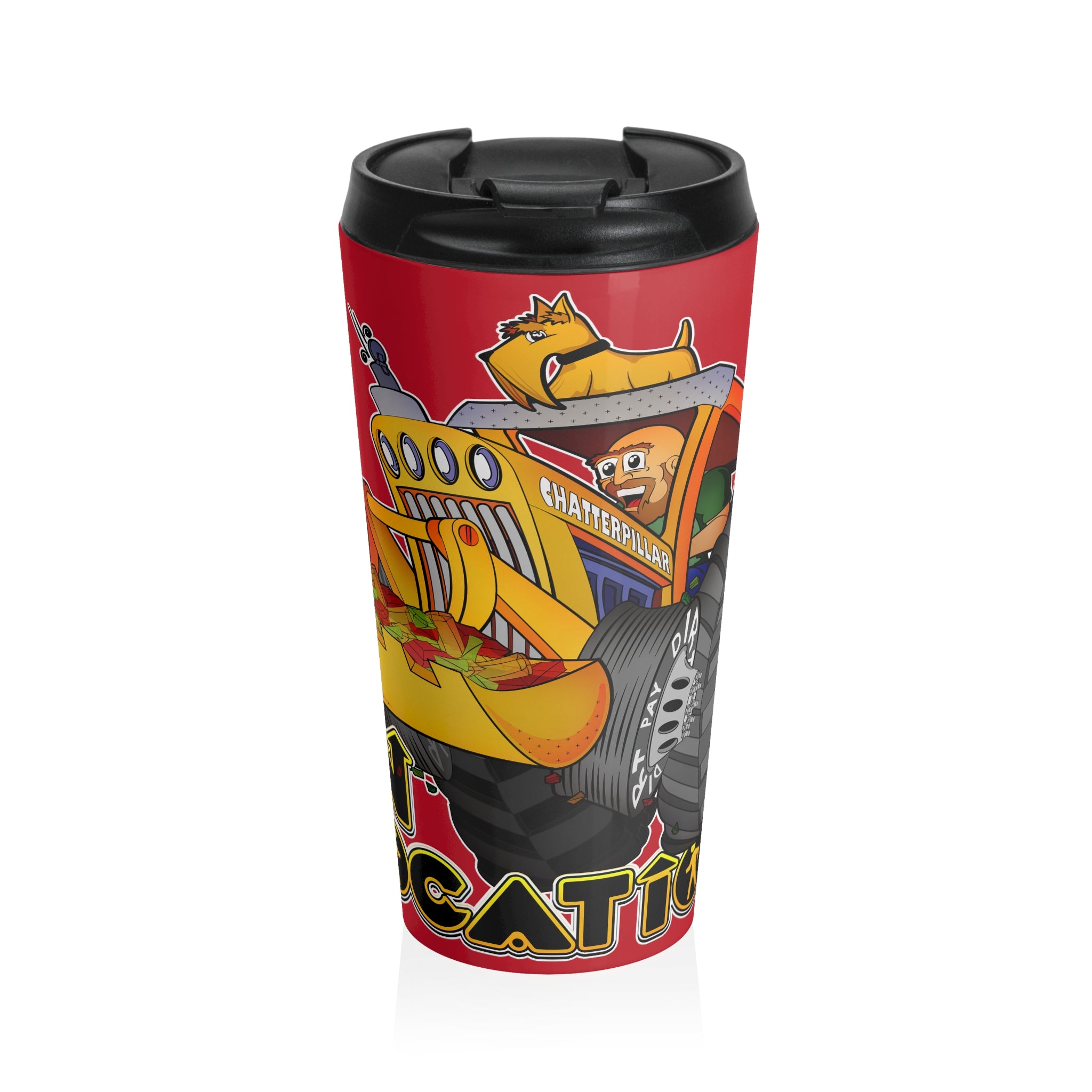 Plush Diamond Mining Travel Tumbler