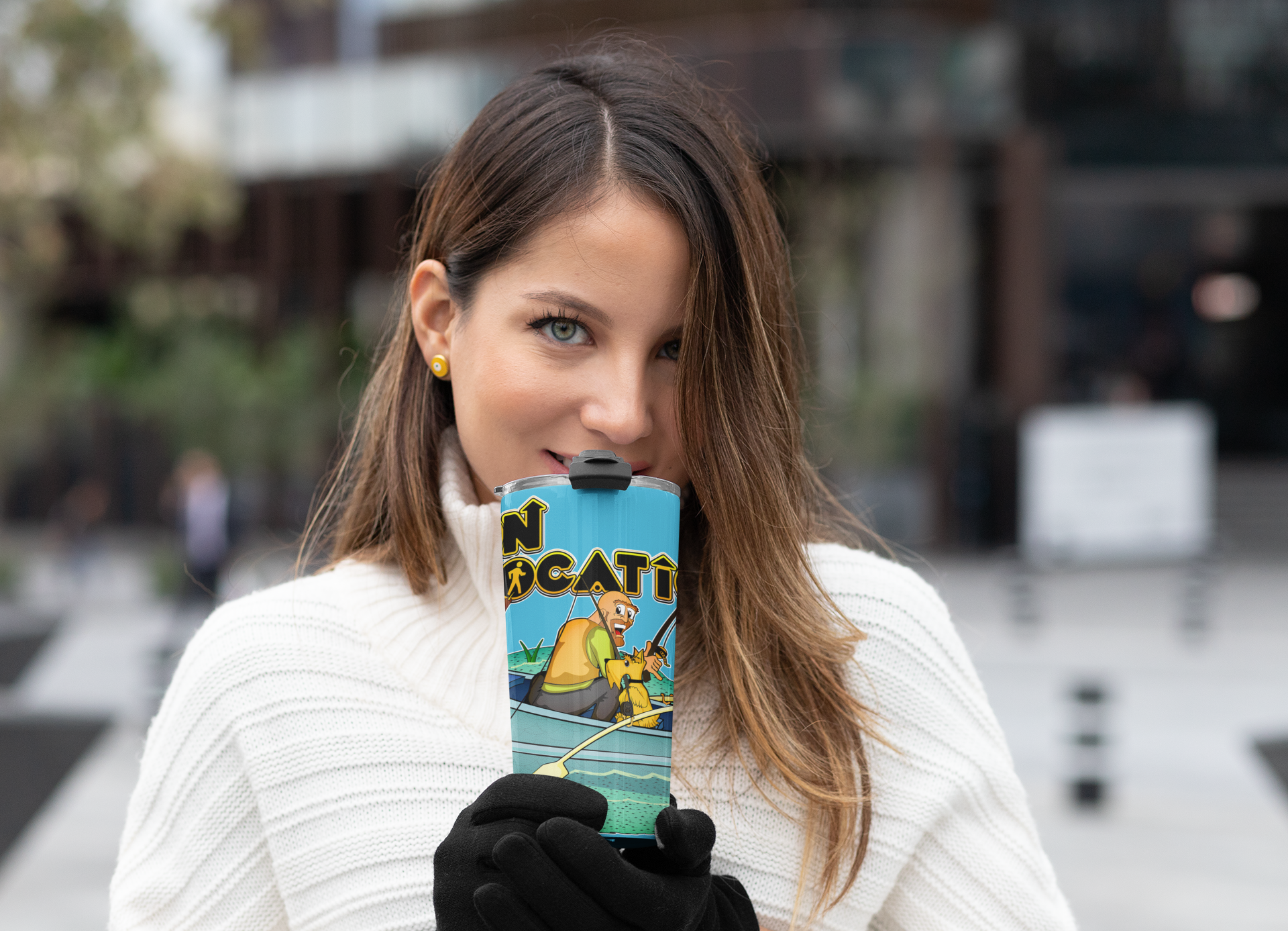 Fishing Travel Tumbler