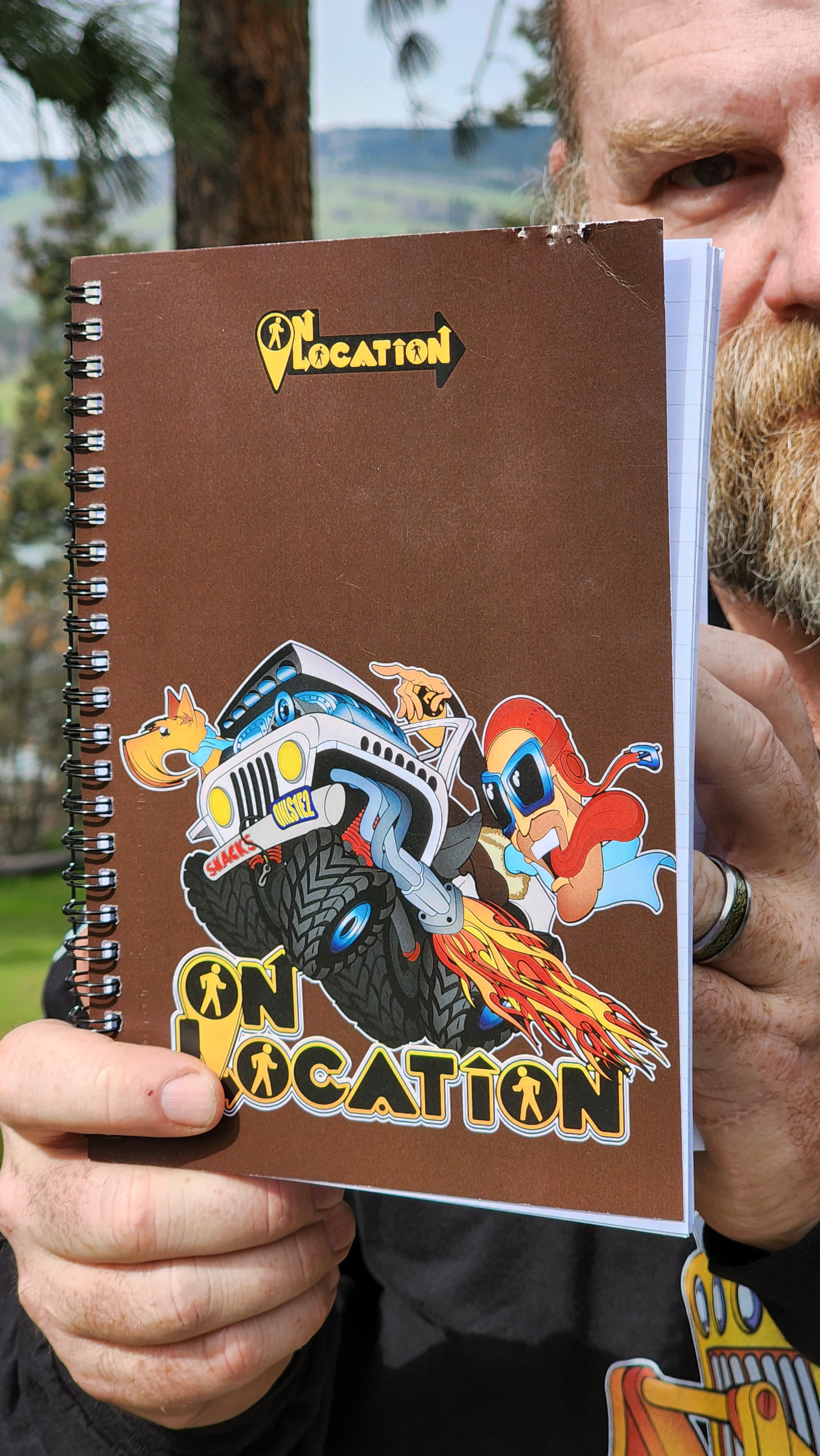 4x4 Rock Crawling Spiral Notebook