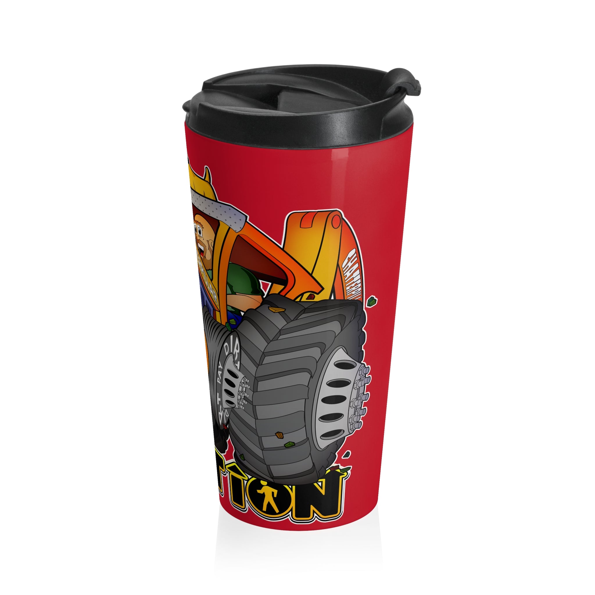 Plush Diamond Mining Travel Tumbler