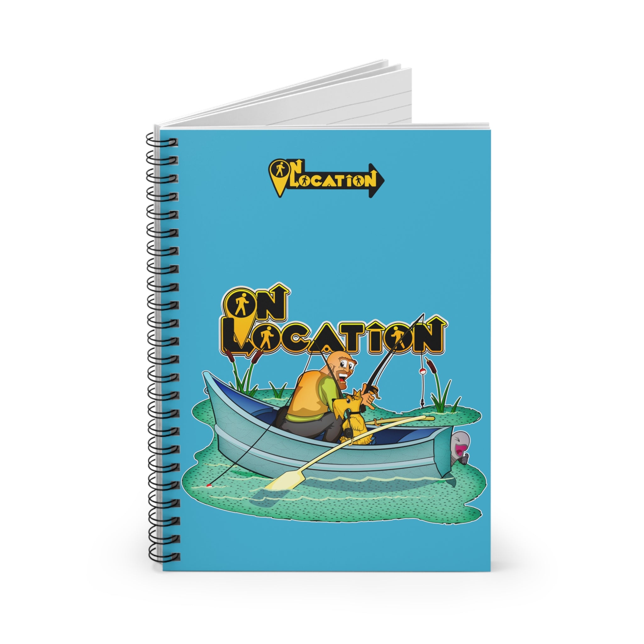 Fishing Spiral Notebook