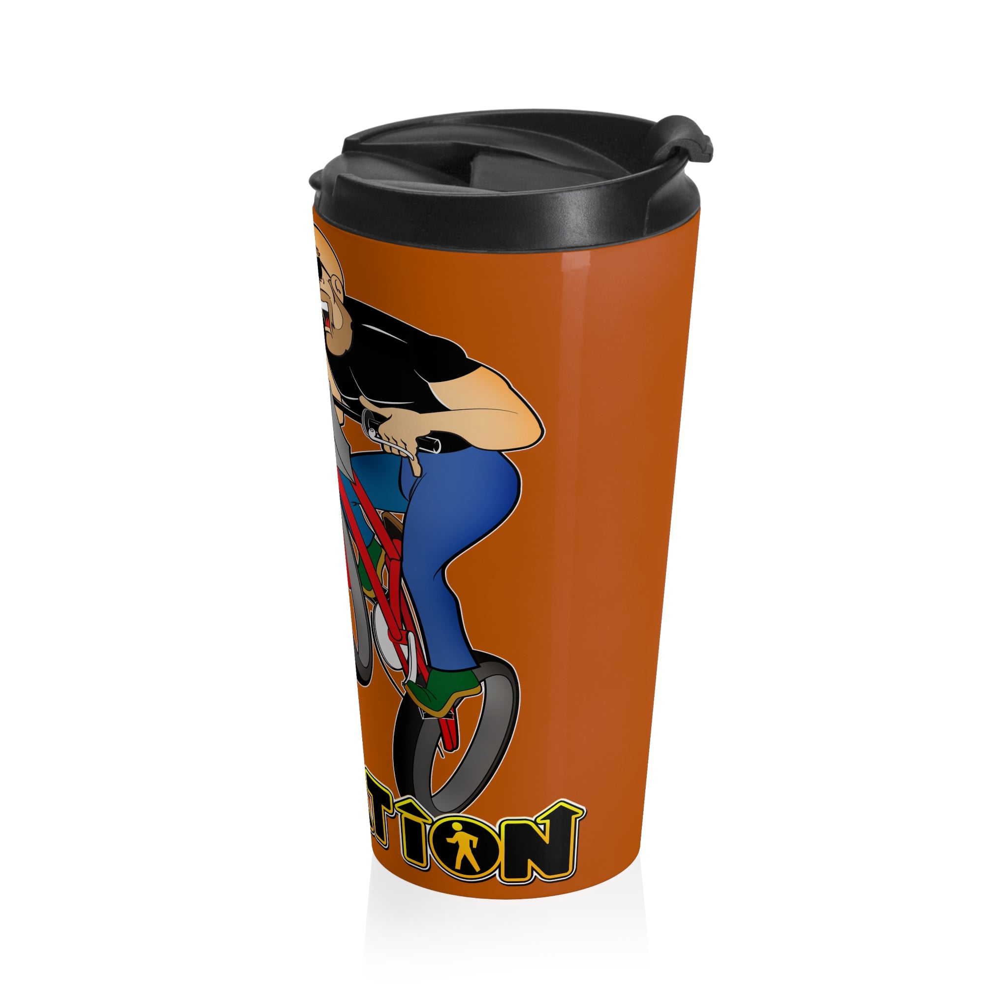 Mountain Biking Travel Tumbler