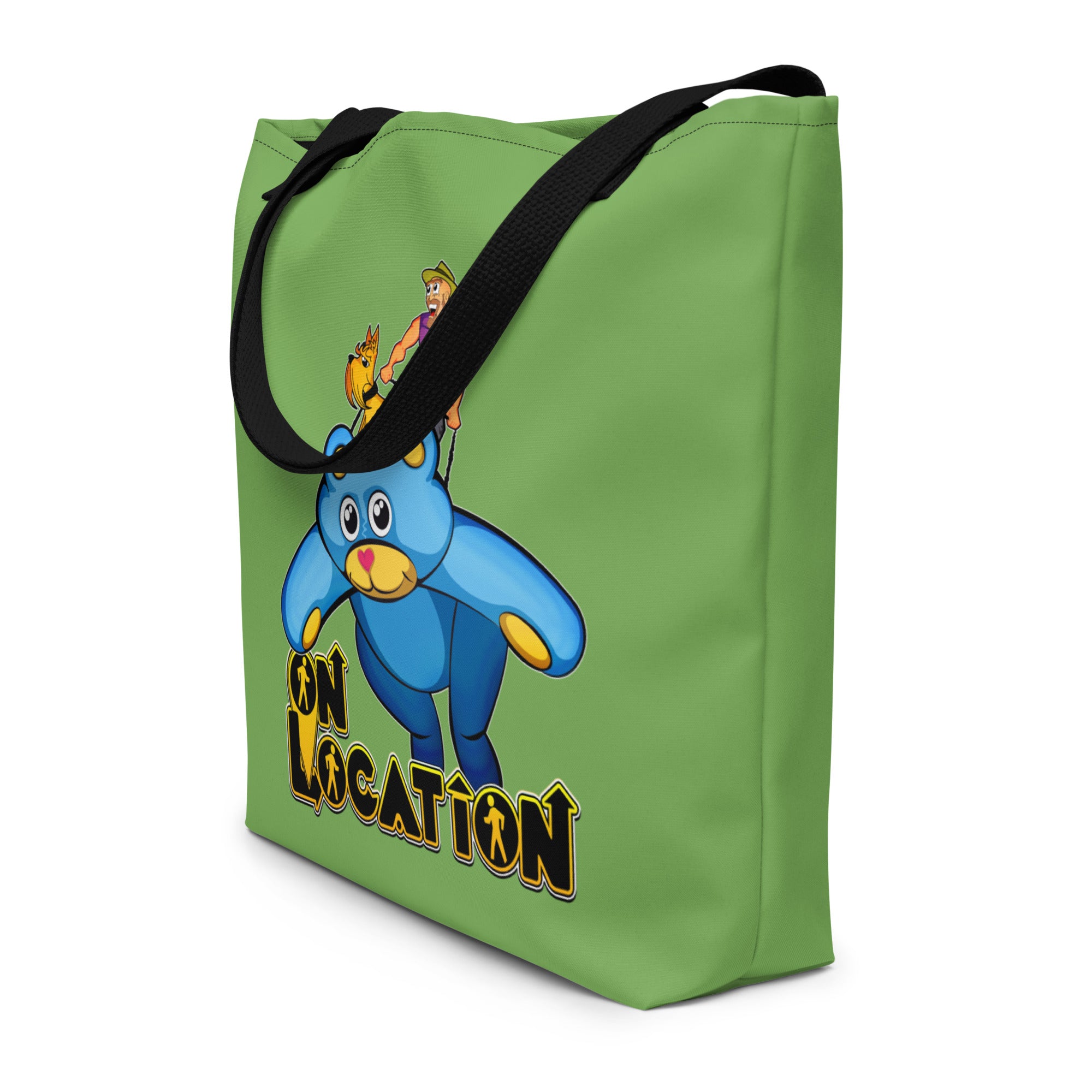 Giant Kite Flying Beach Bag (light green)