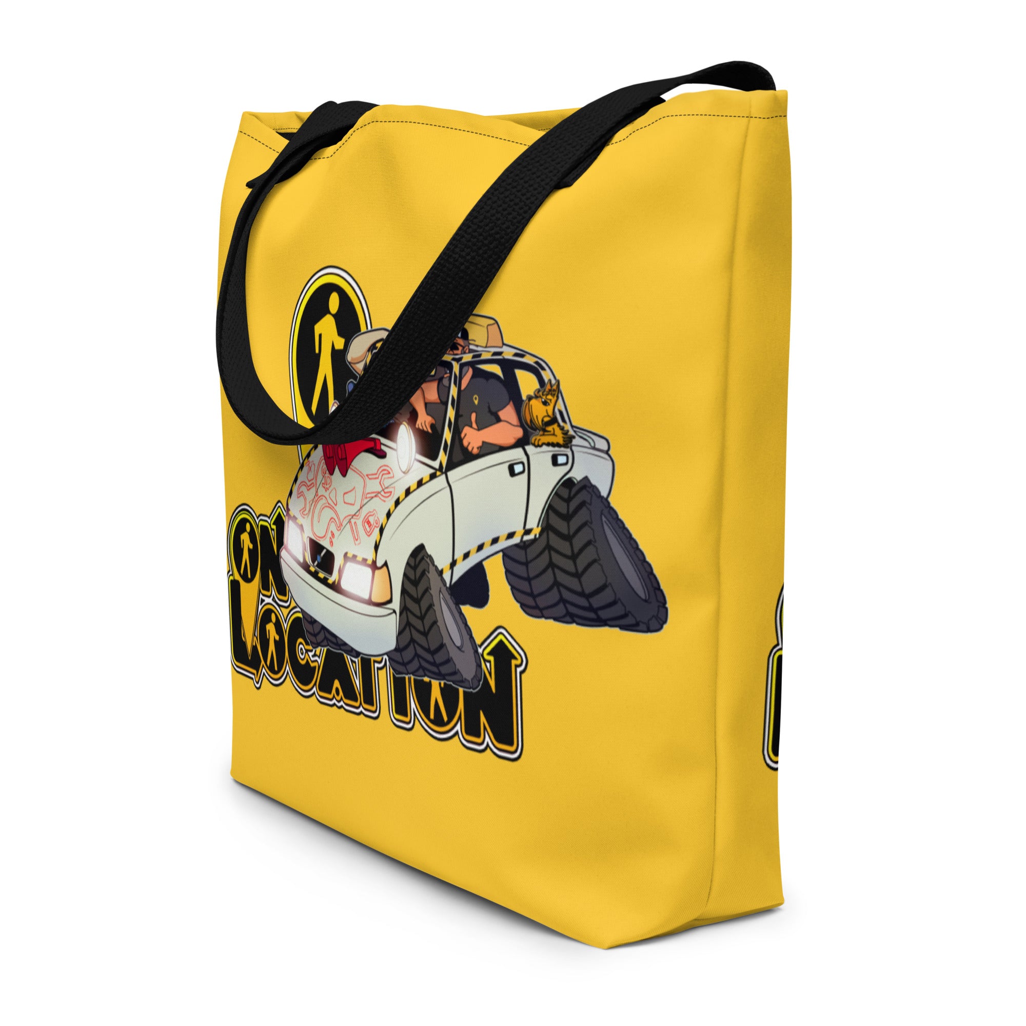 Navigation Driving Challenge Beach Bag (safety yellow)