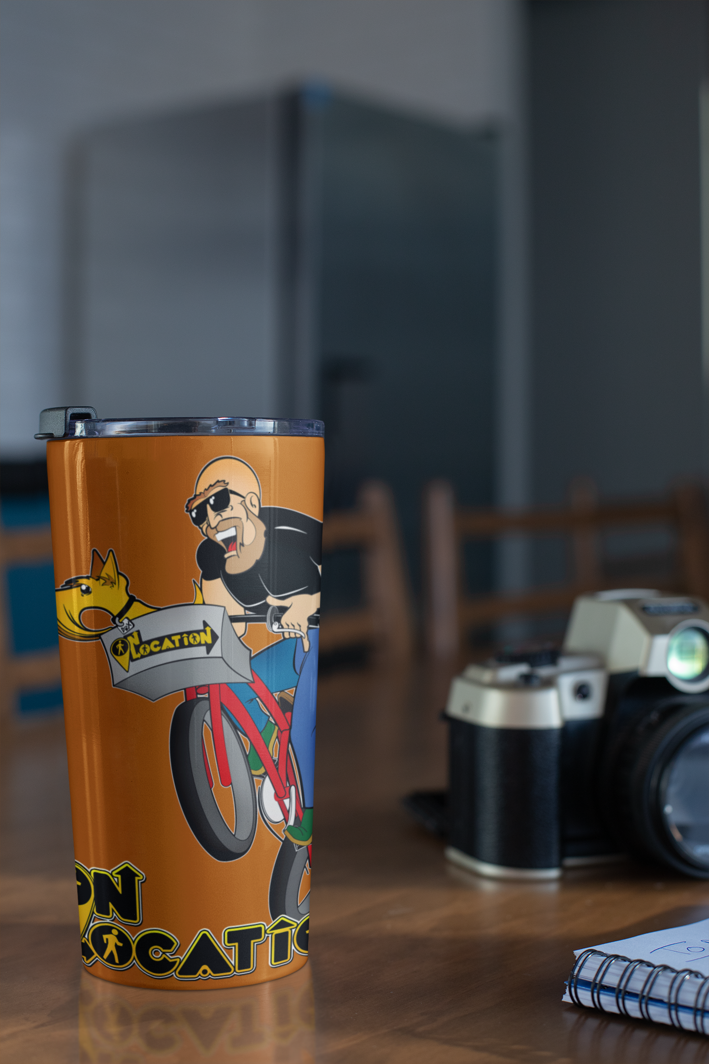 Mountain Biking Travel Tumbler