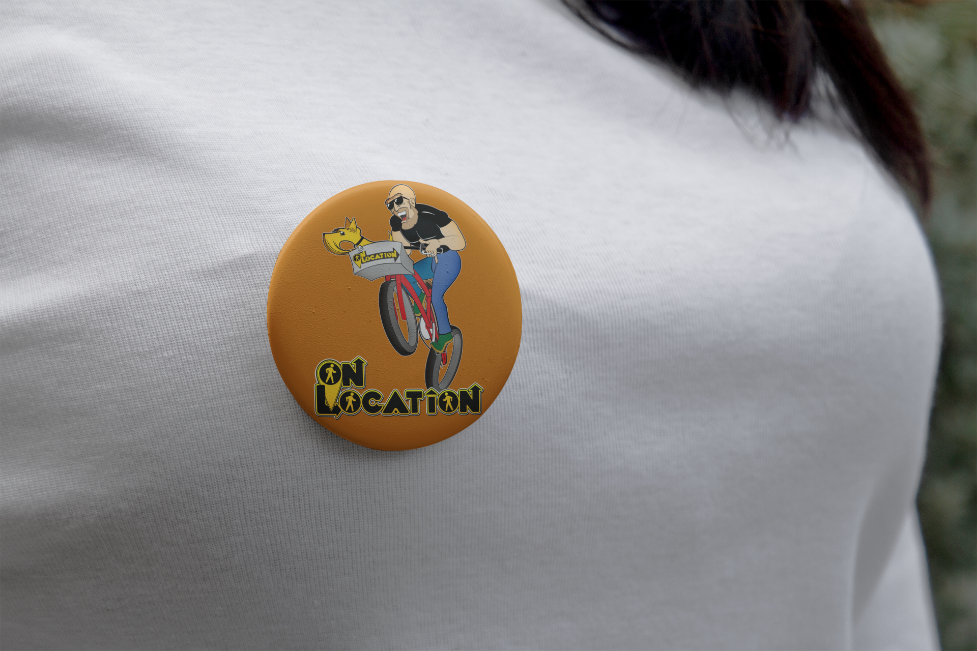 Mountain Biking Button