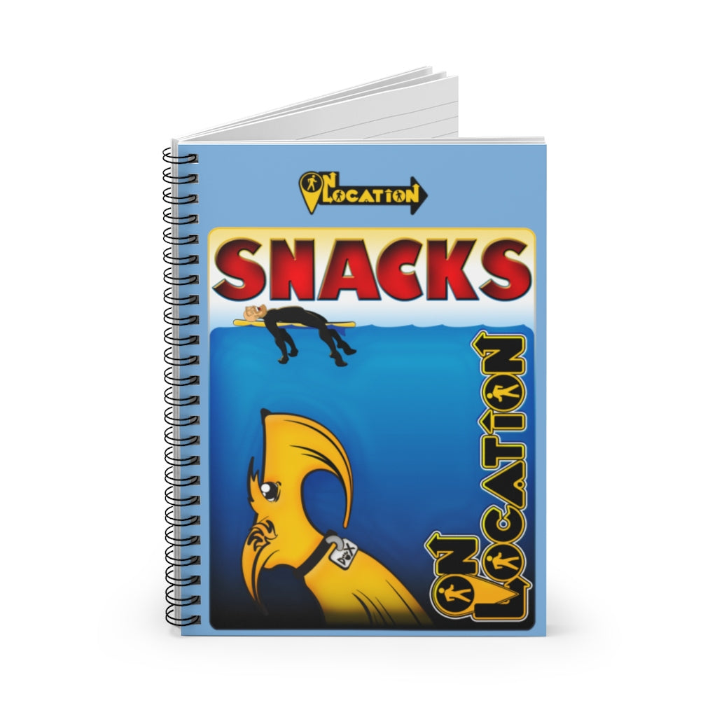 Cold Water Surfing Spiral Notebook