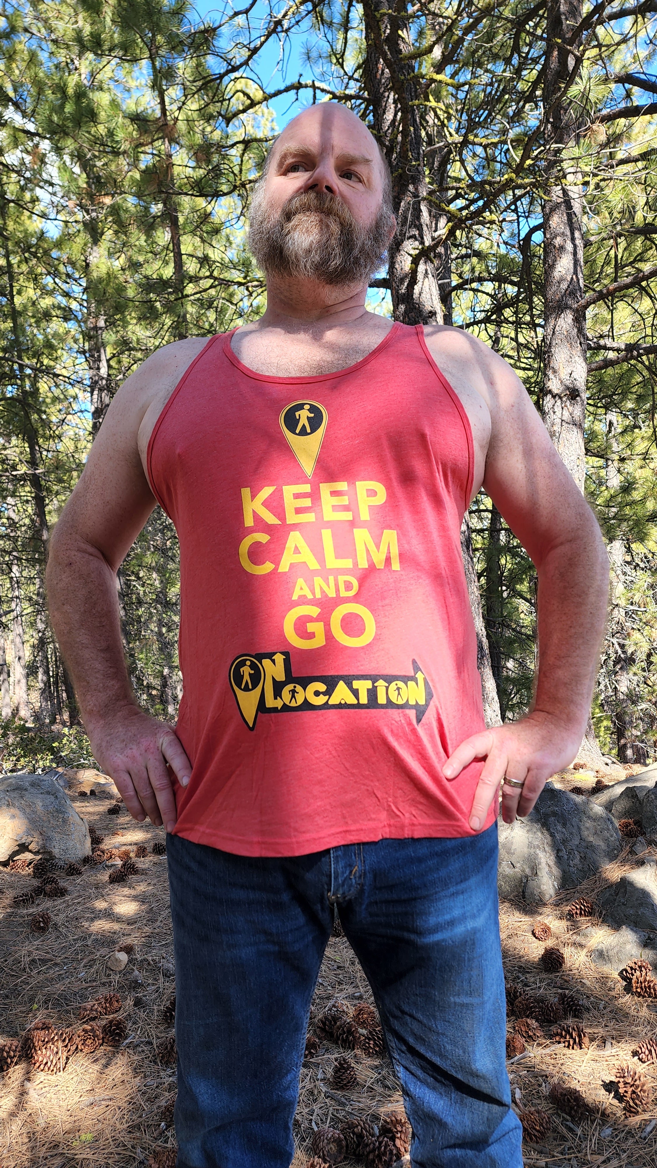 Keep Calm Unisex Tank Top (multiple colors)