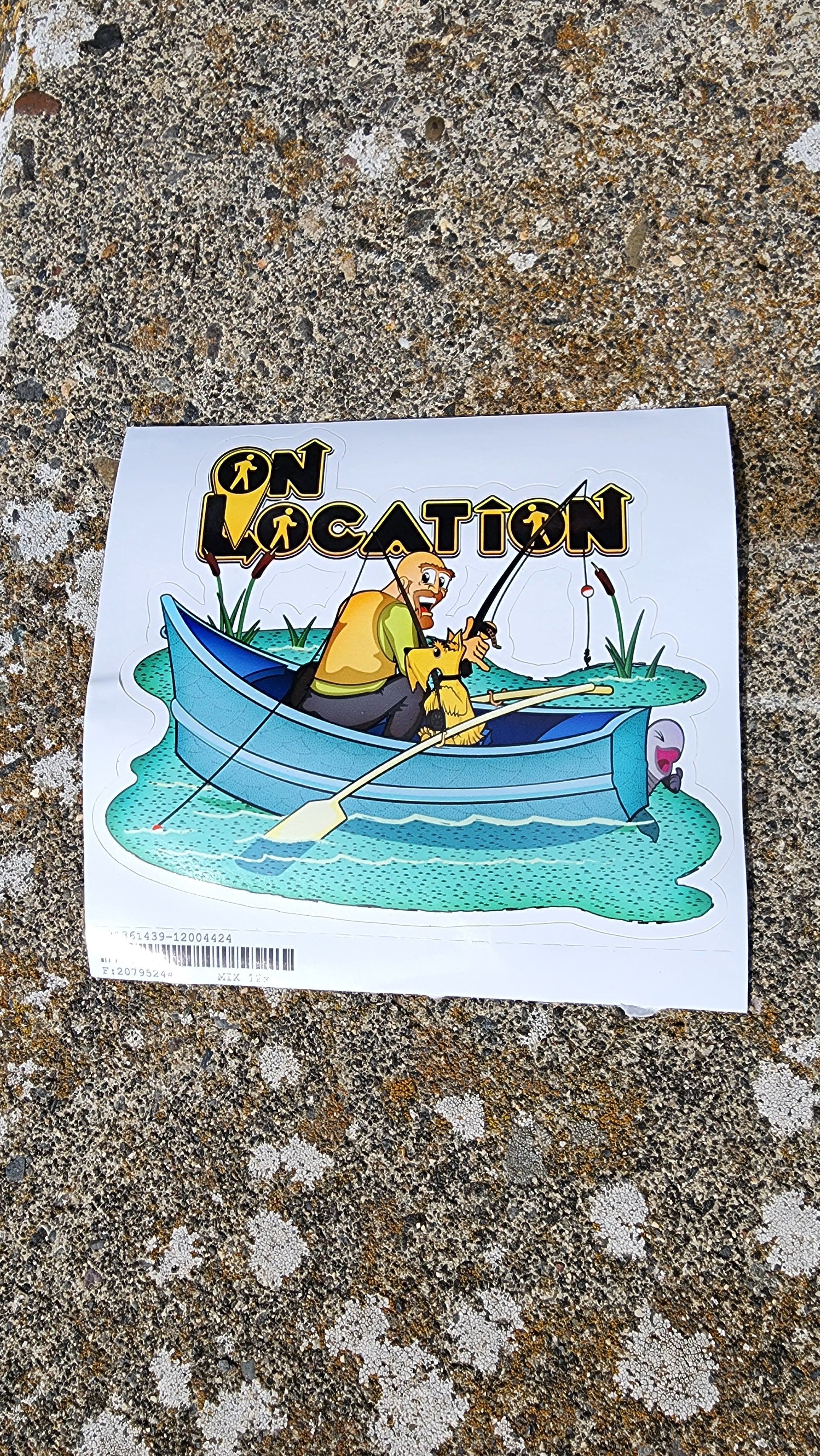 Fishing Stickers (multiple sizes)