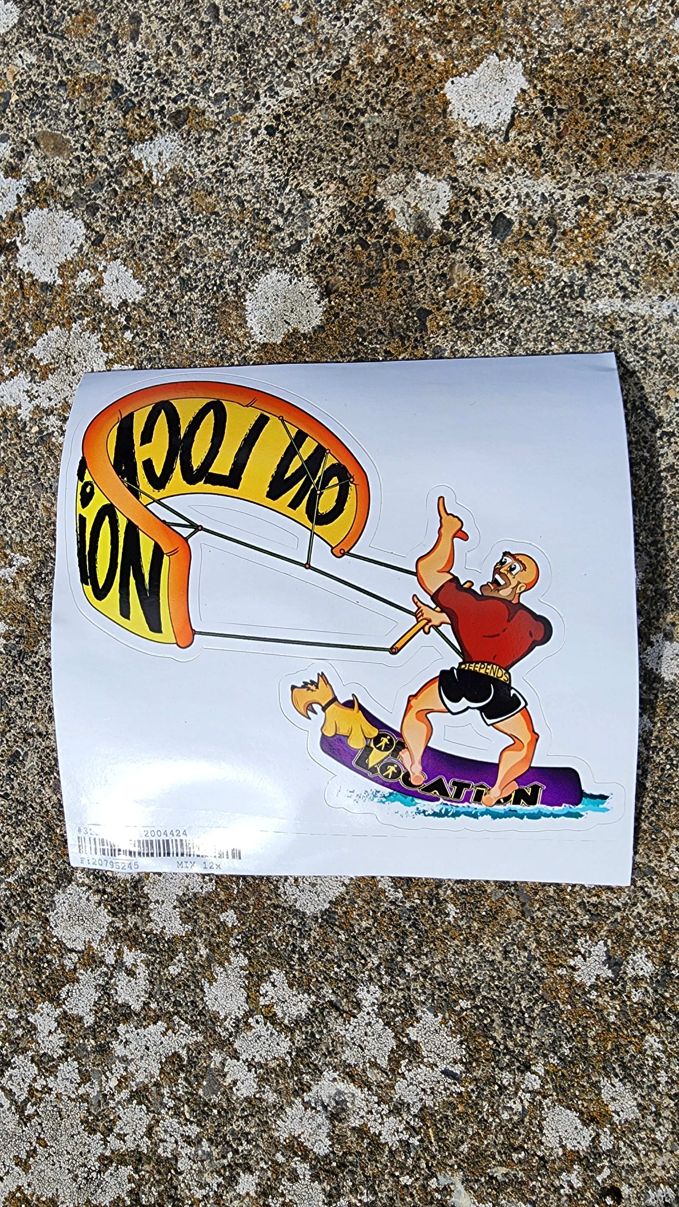 Kiteboarding Stickers