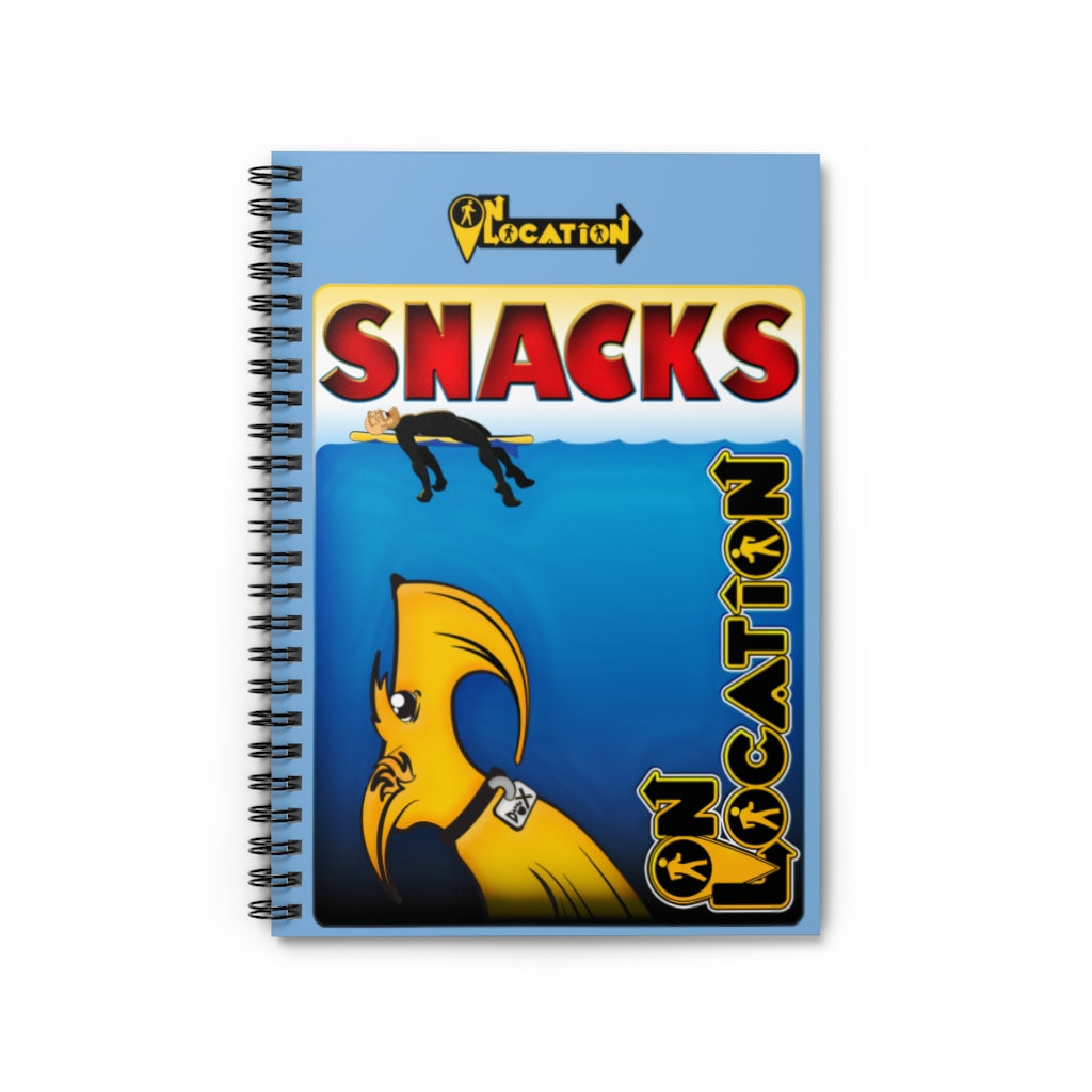 Cold Water Surfing Spiral Notebook