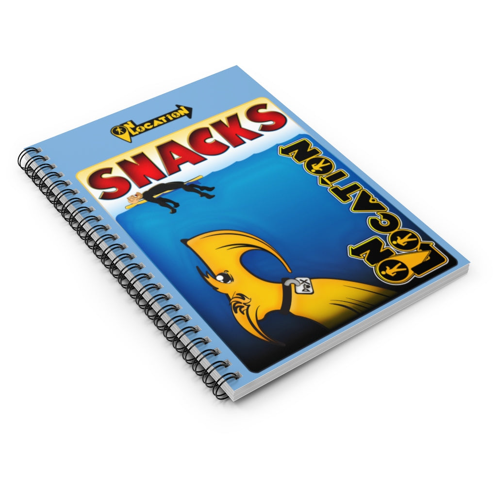 Cold Water Surfing Spiral Notebook