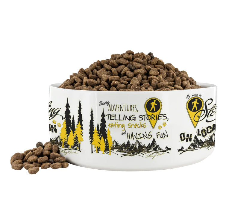 Typography Pet Bowls