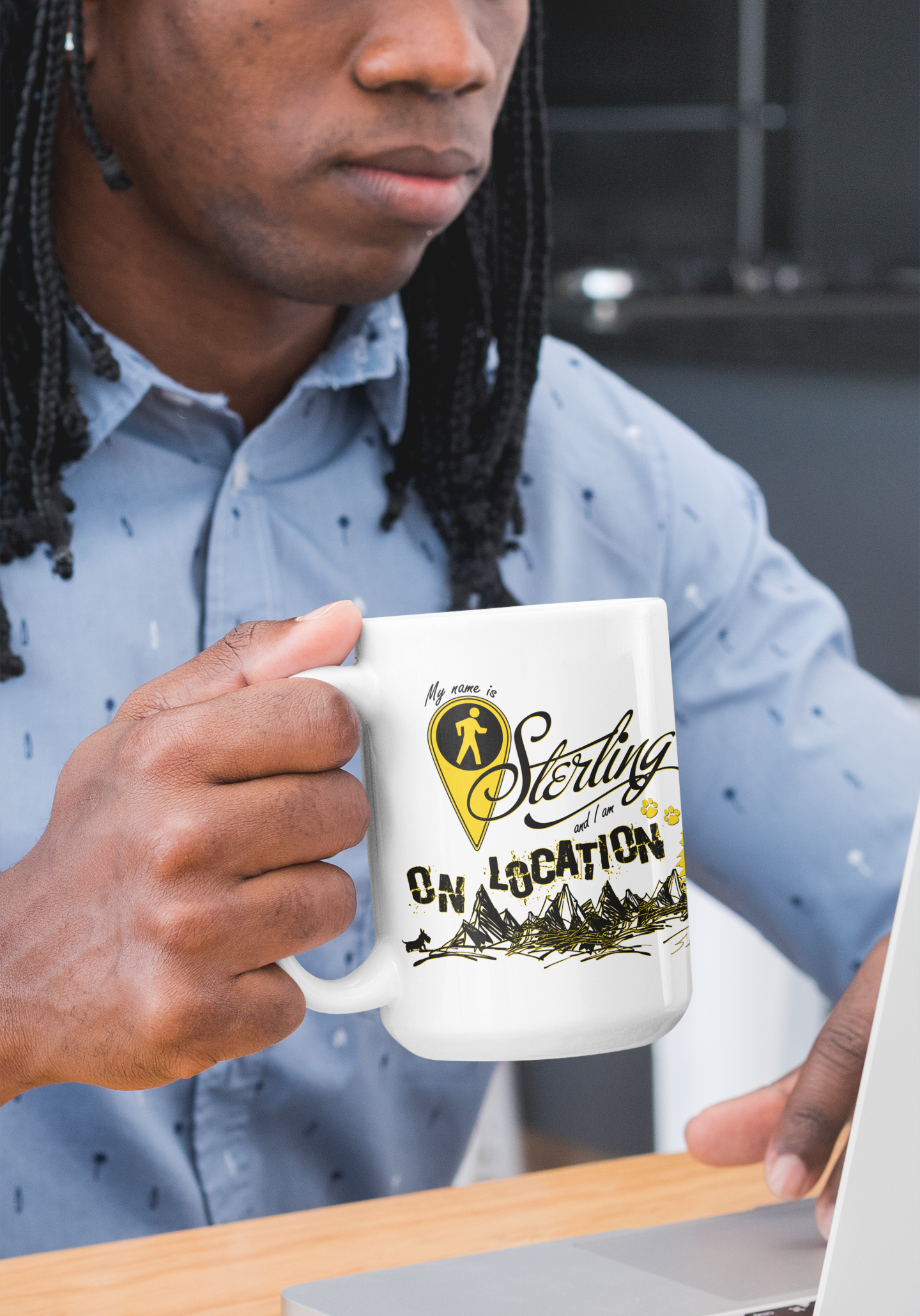 Typography Mug