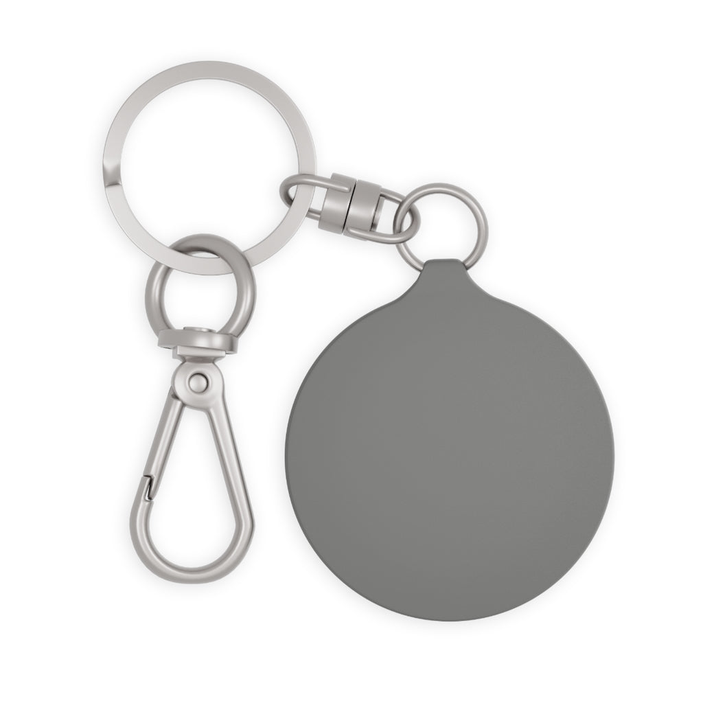 Sterling Face Keyring