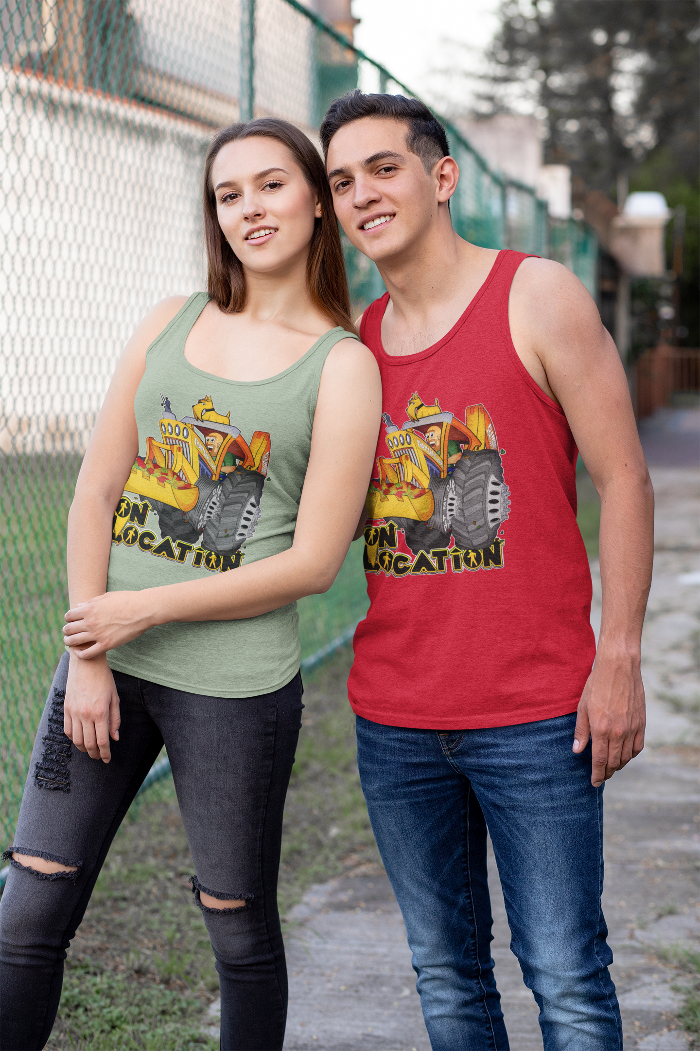 Plush Diamond Mining Unisex Tank Top (multiple colors)