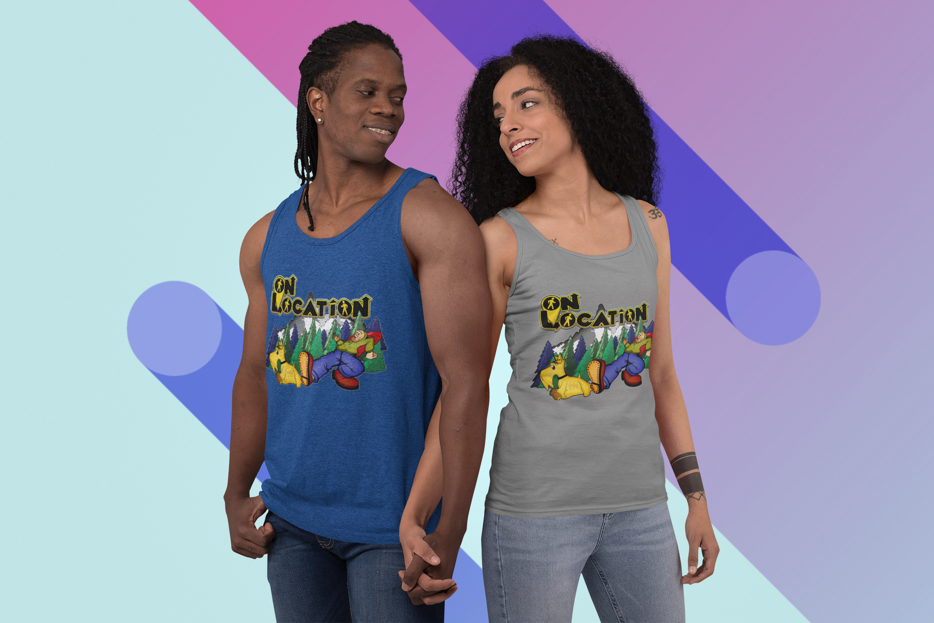 Keep On Hiking Unisex Tank Top (multiple colors)