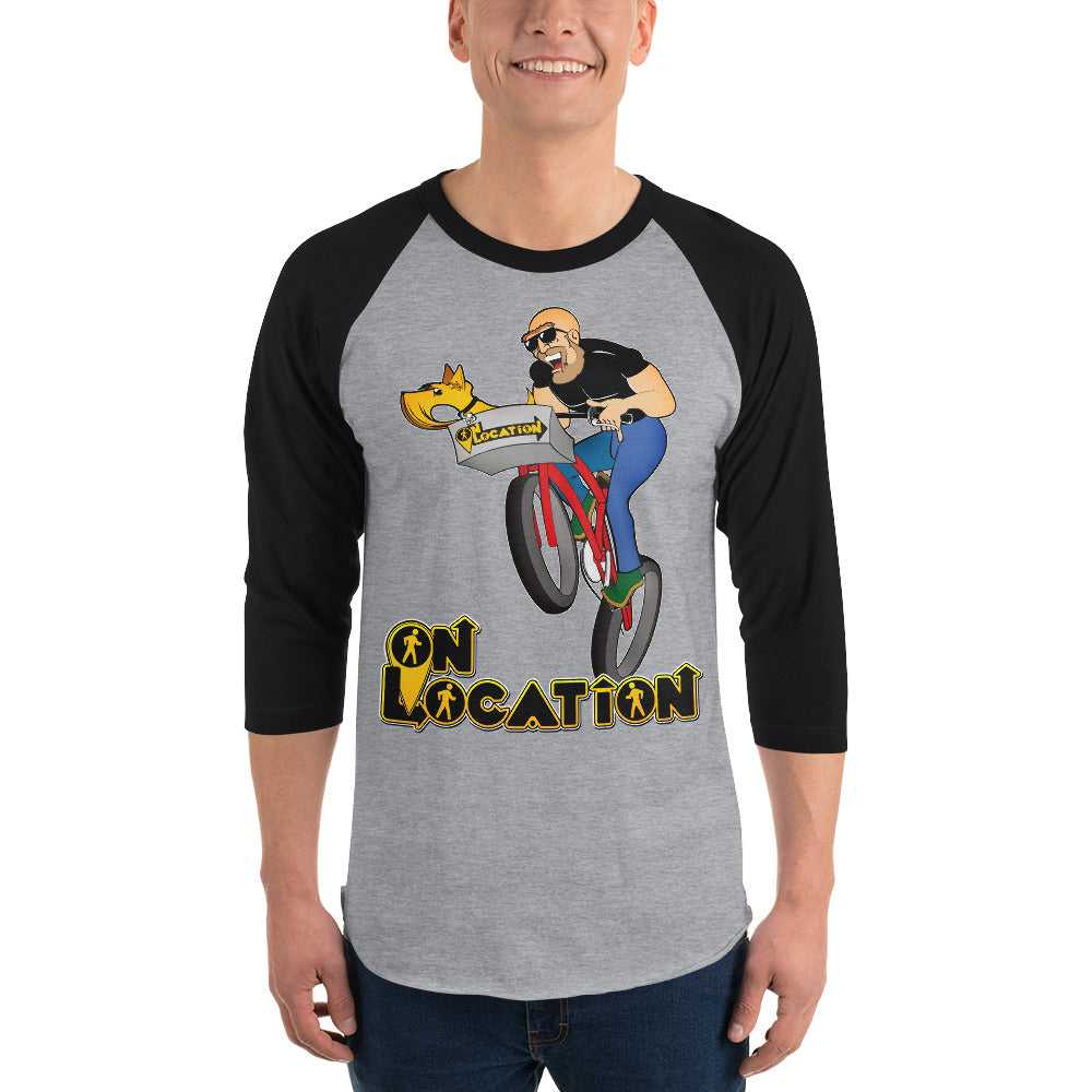 Mountain Biking Raglan Shirt