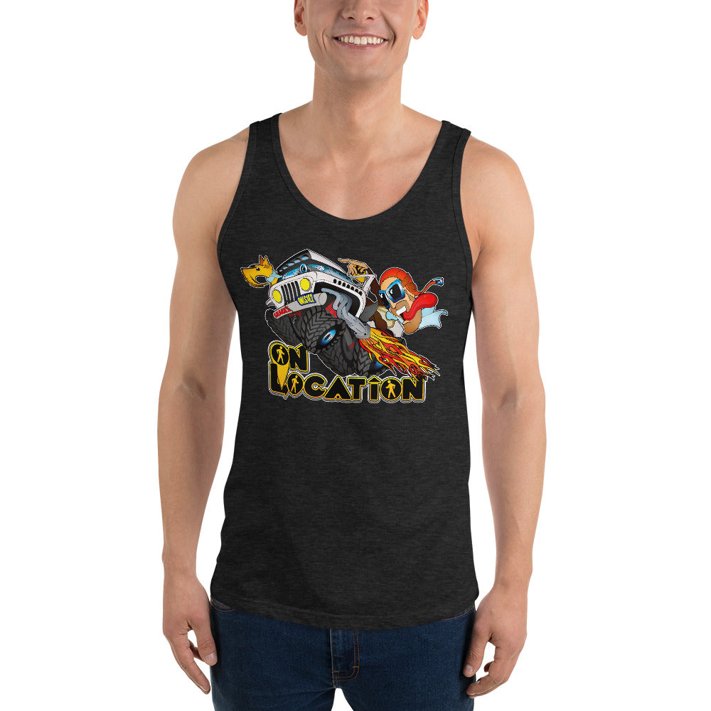 4x4 Rock Crawling Unisex Tank Top (multiple colors)