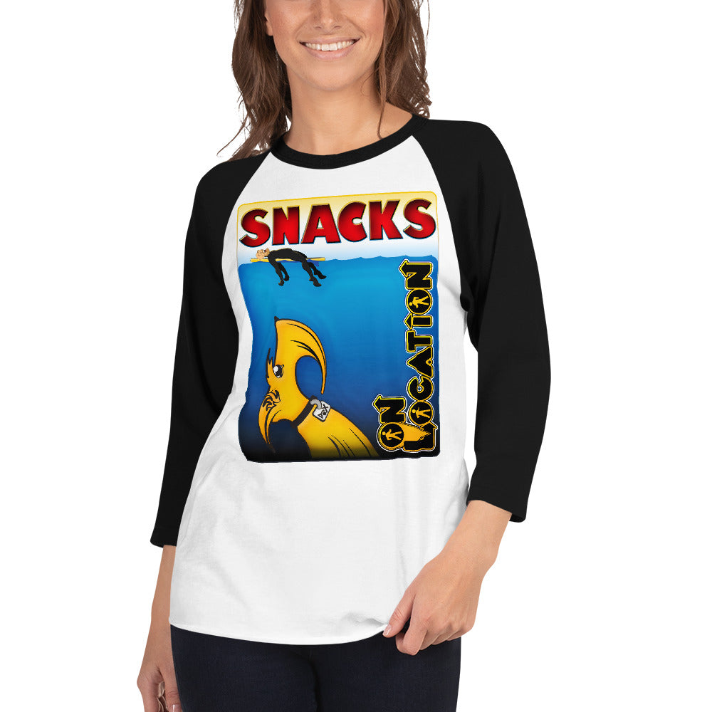 Cold Water Surfing Raglan Shirt