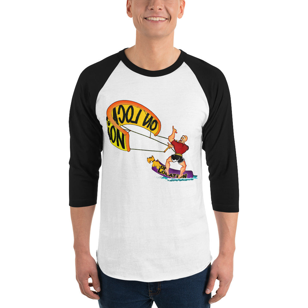 Kiteboarding Raglan Shirt