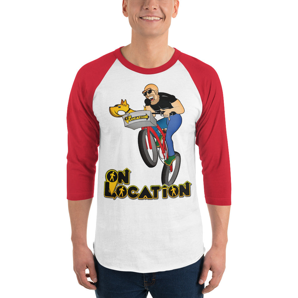 Mountain Biking Raglan Shirt