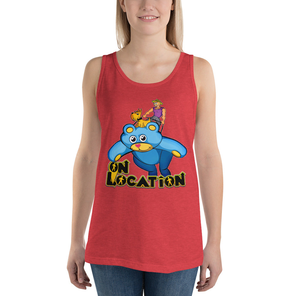 Giant Kite Flying Tank Top