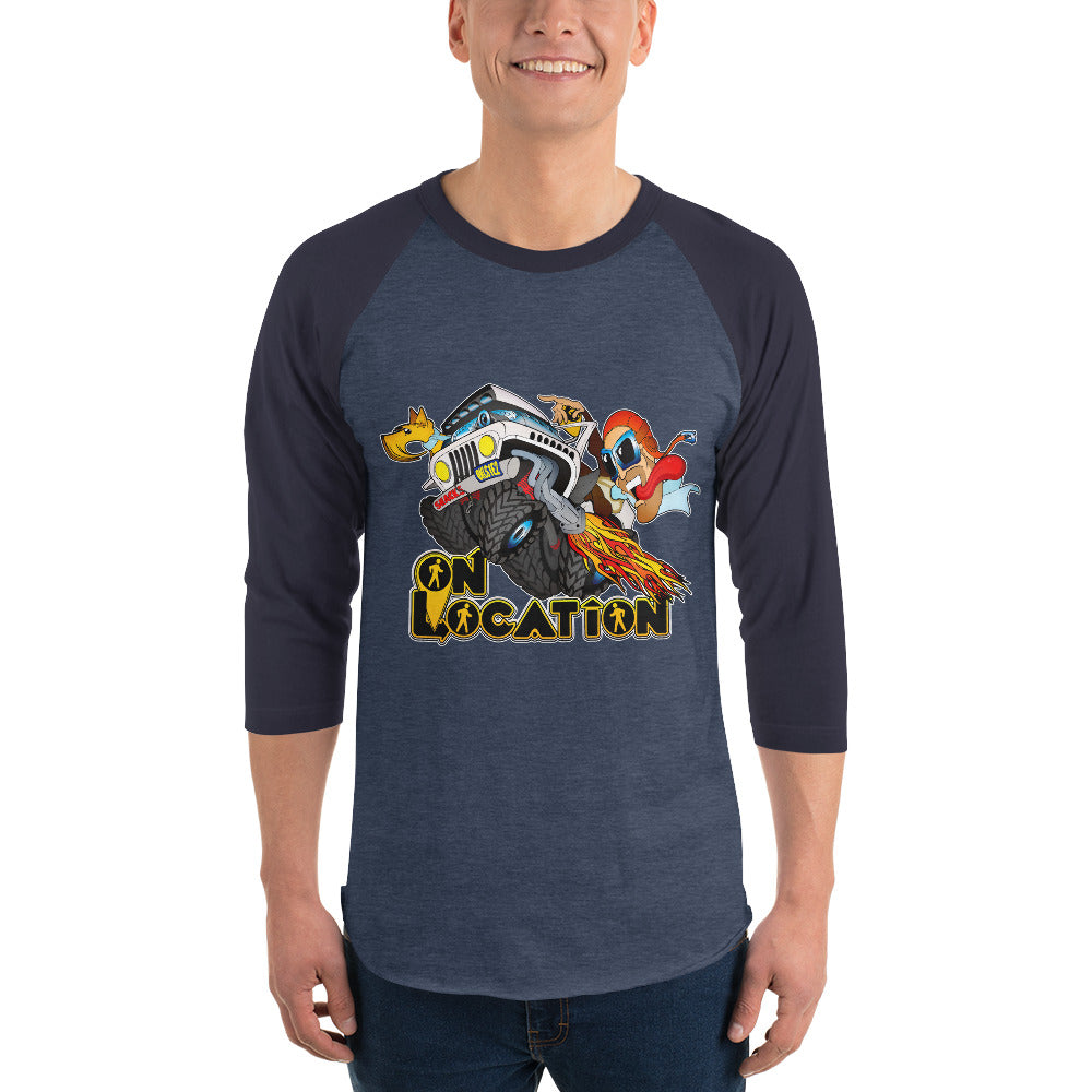 4x4 Rock Crawling Raglan Shirt