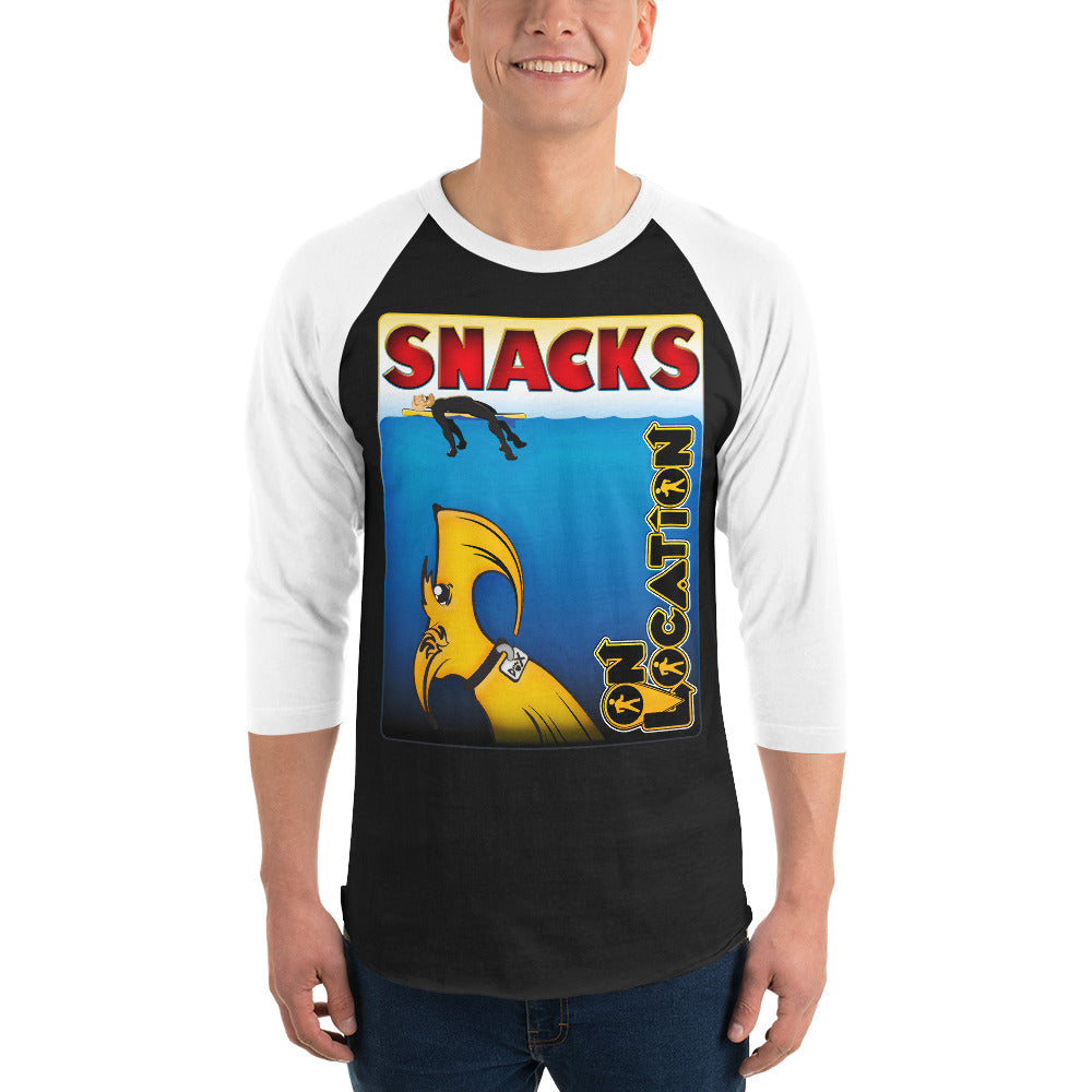 Cold Water Surfing Raglan Shirt