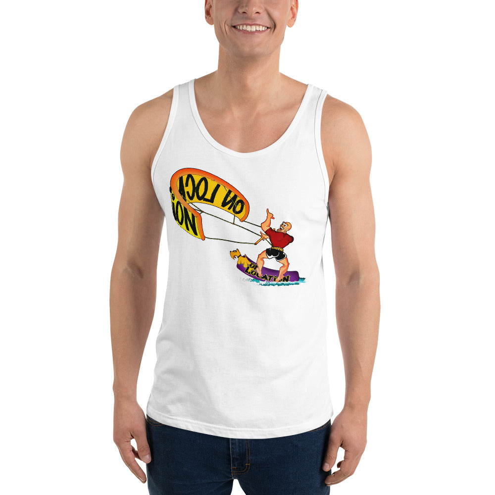 Kiteboarding Unisex Tank Top (multiple colors)