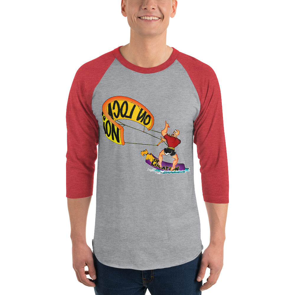 Kiteboarding Raglan Shirt