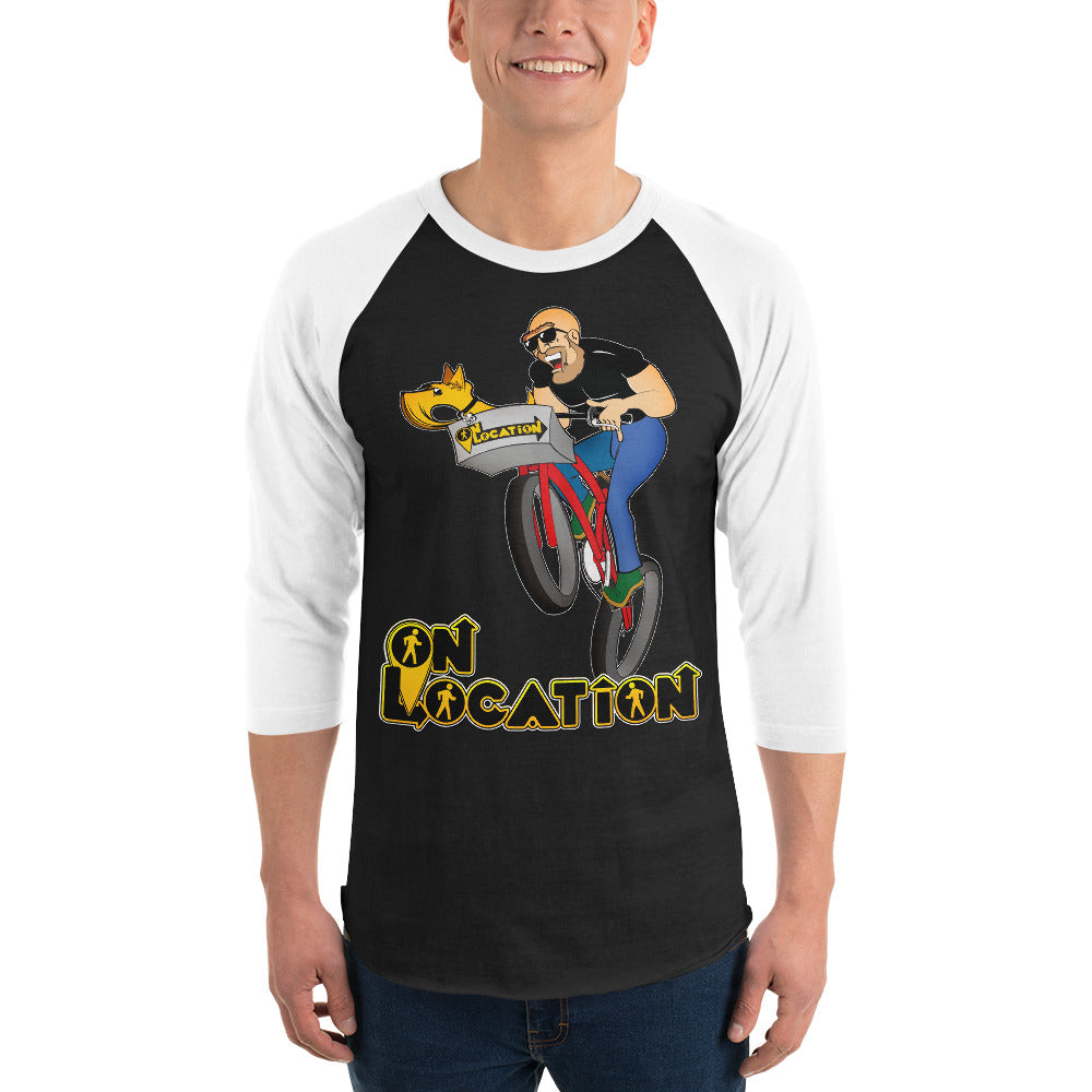 Mountain Biking Raglan Shirt