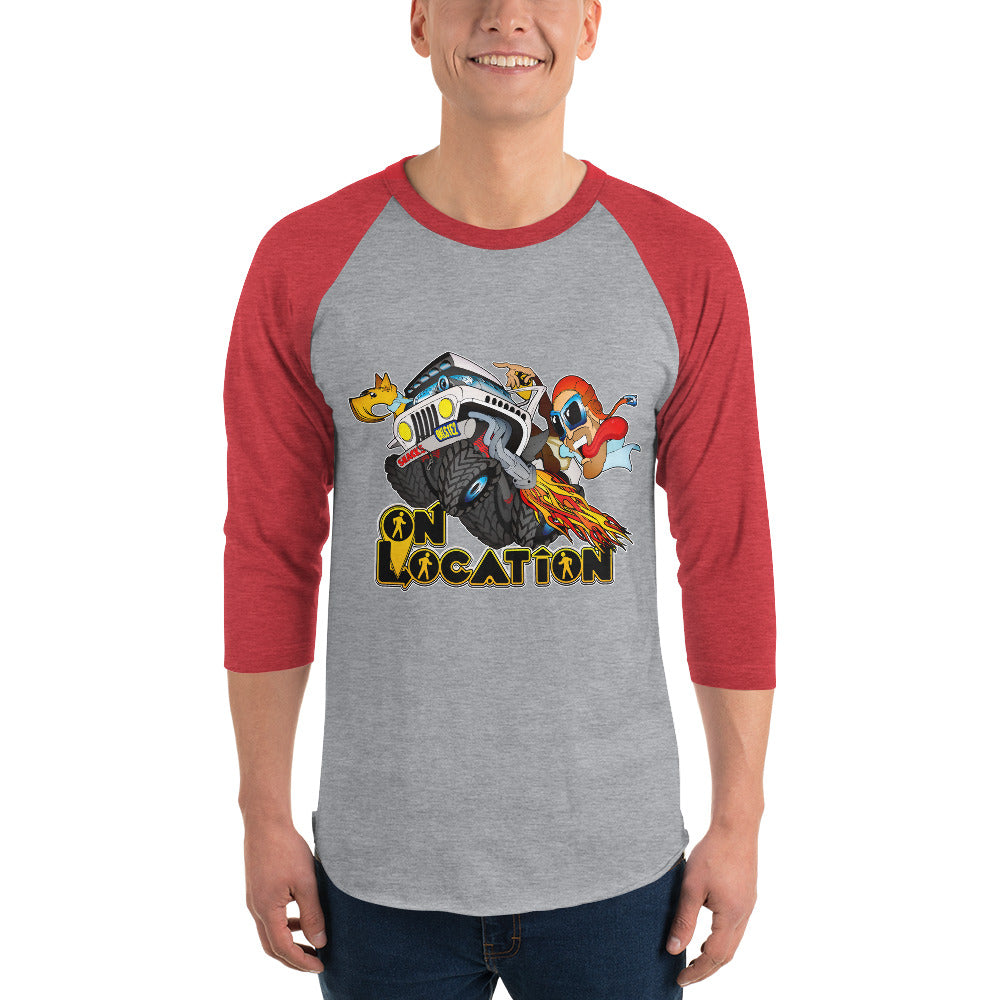4x4 Rock Crawling Raglan Shirt