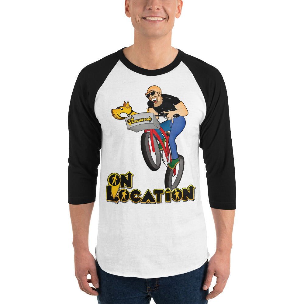 Mountain Biking Raglan Shirt