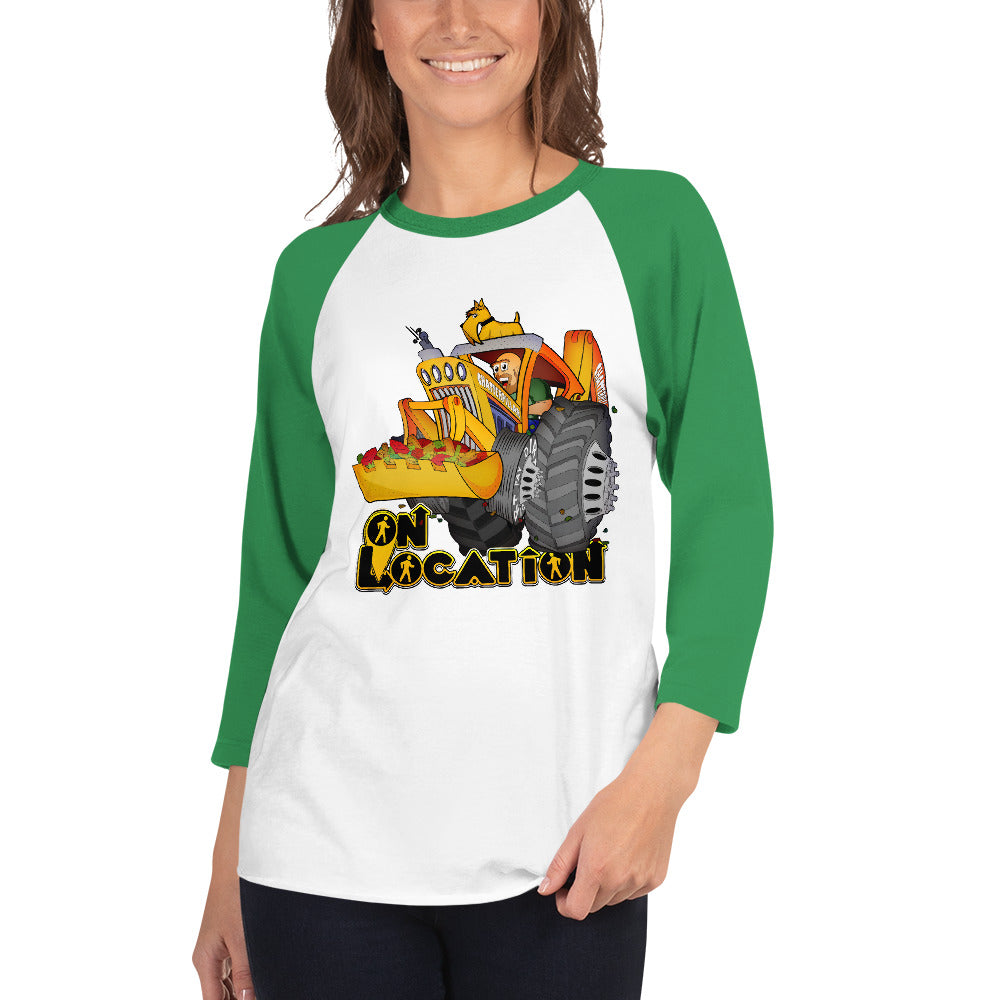 Plush Diamond Mining Raglan Shirt