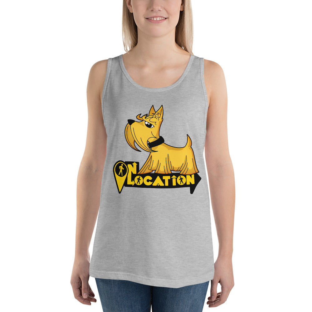 Dogmatix the Scottish Terrier Unisex Tank Top (multiple colors)