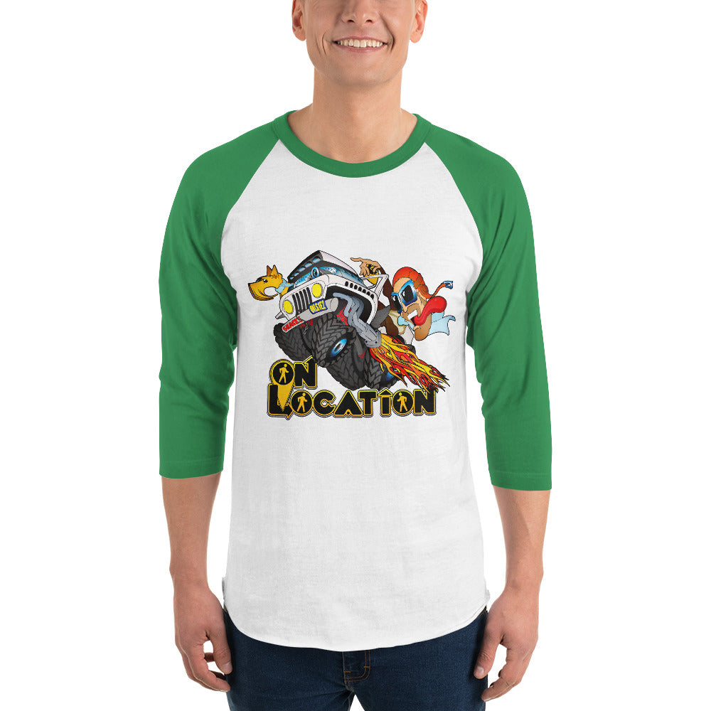 4x4 Rock Crawling Raglan Shirt