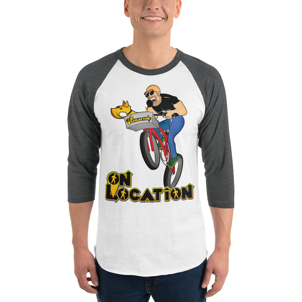 Mountain Biking Raglan Shirt