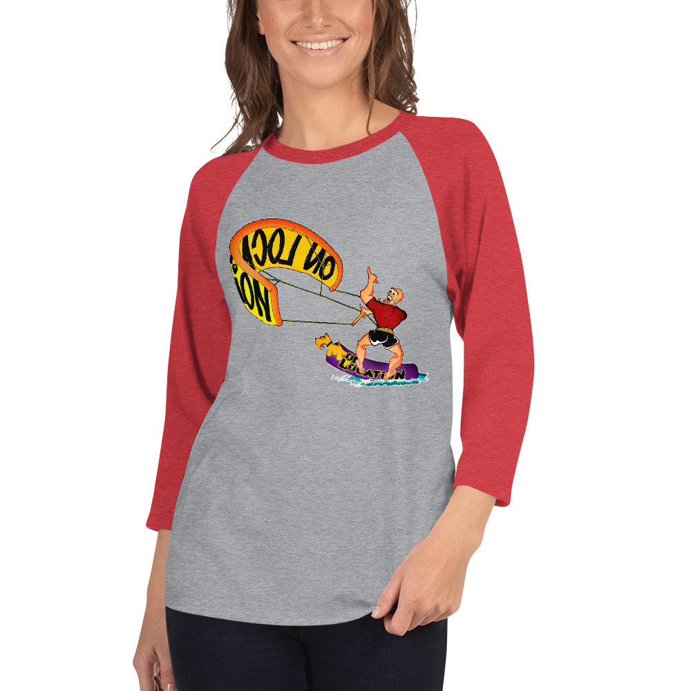 Kiteboarding Raglan Shirt