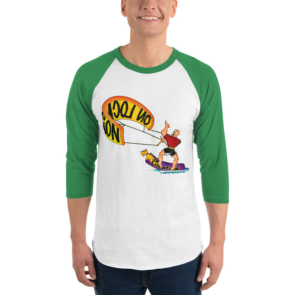 Kiteboarding Raglan Shirt