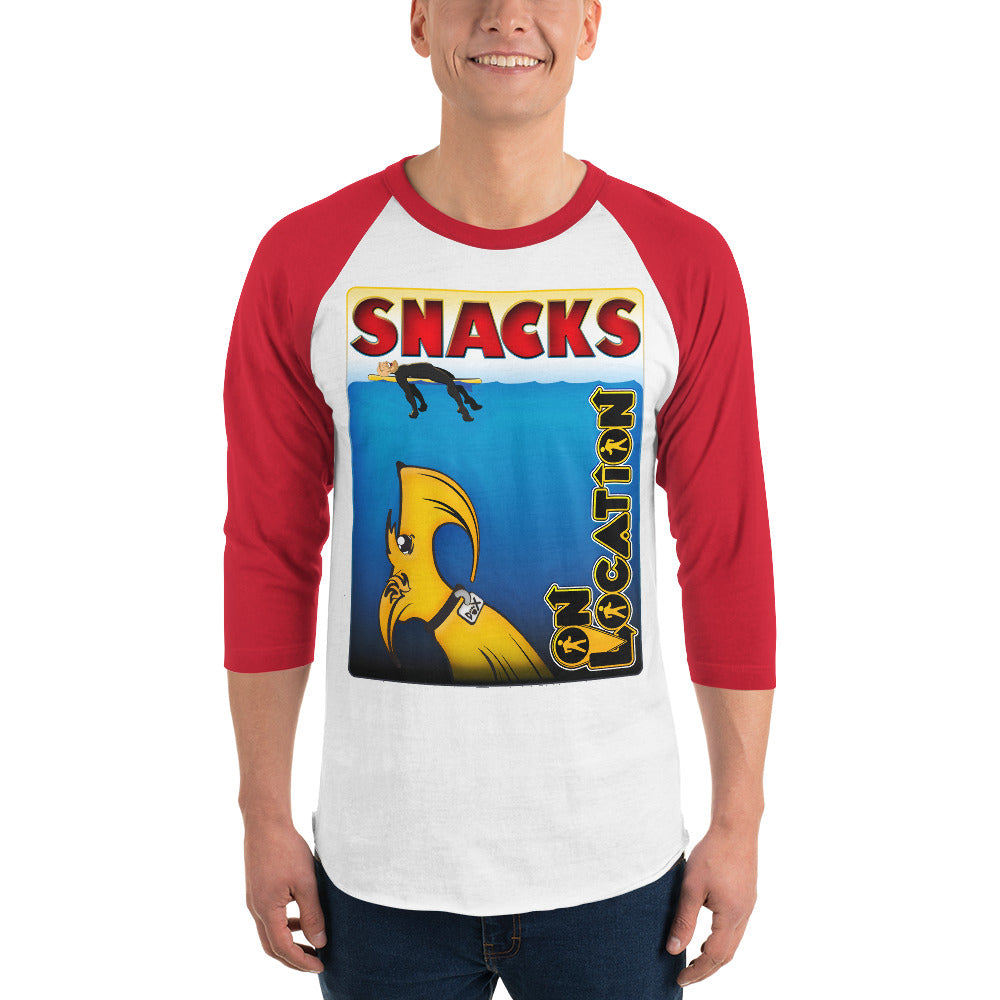 Cold Water Surfing Raglan Shirt