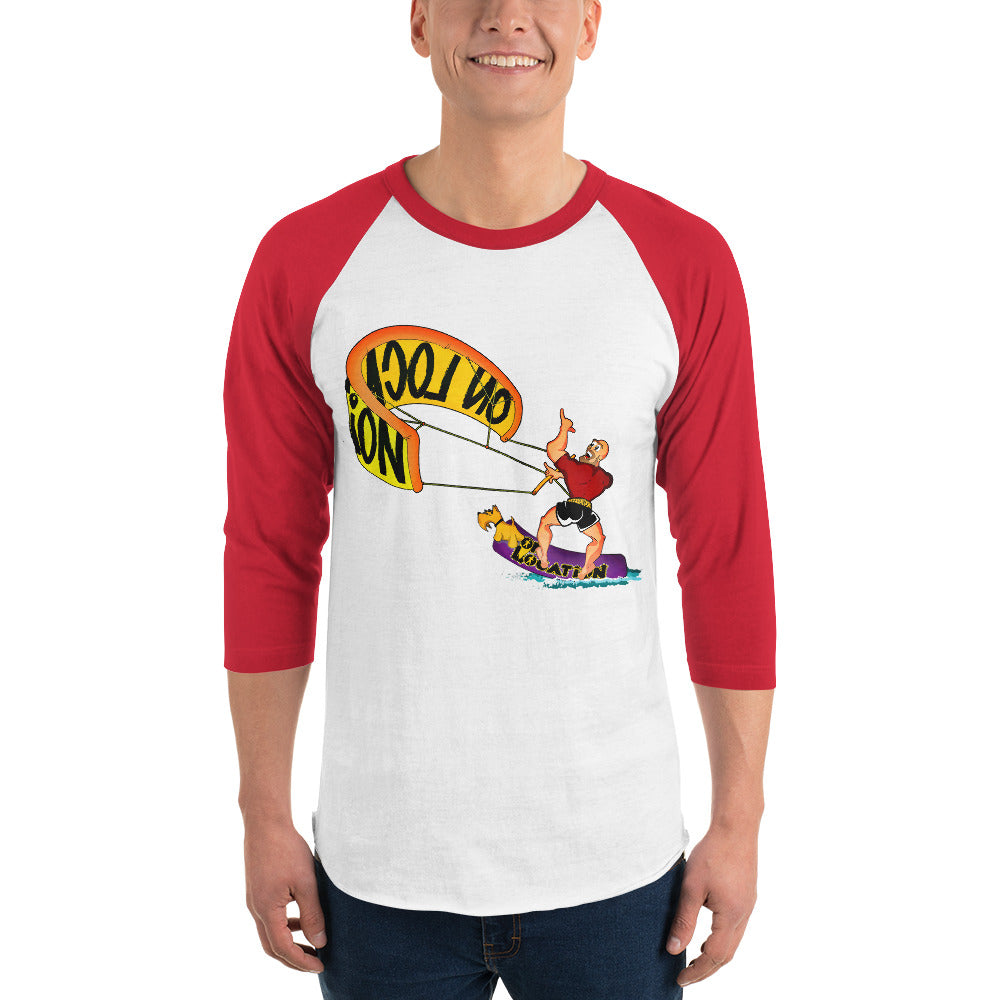 Kiteboarding Raglan Shirt