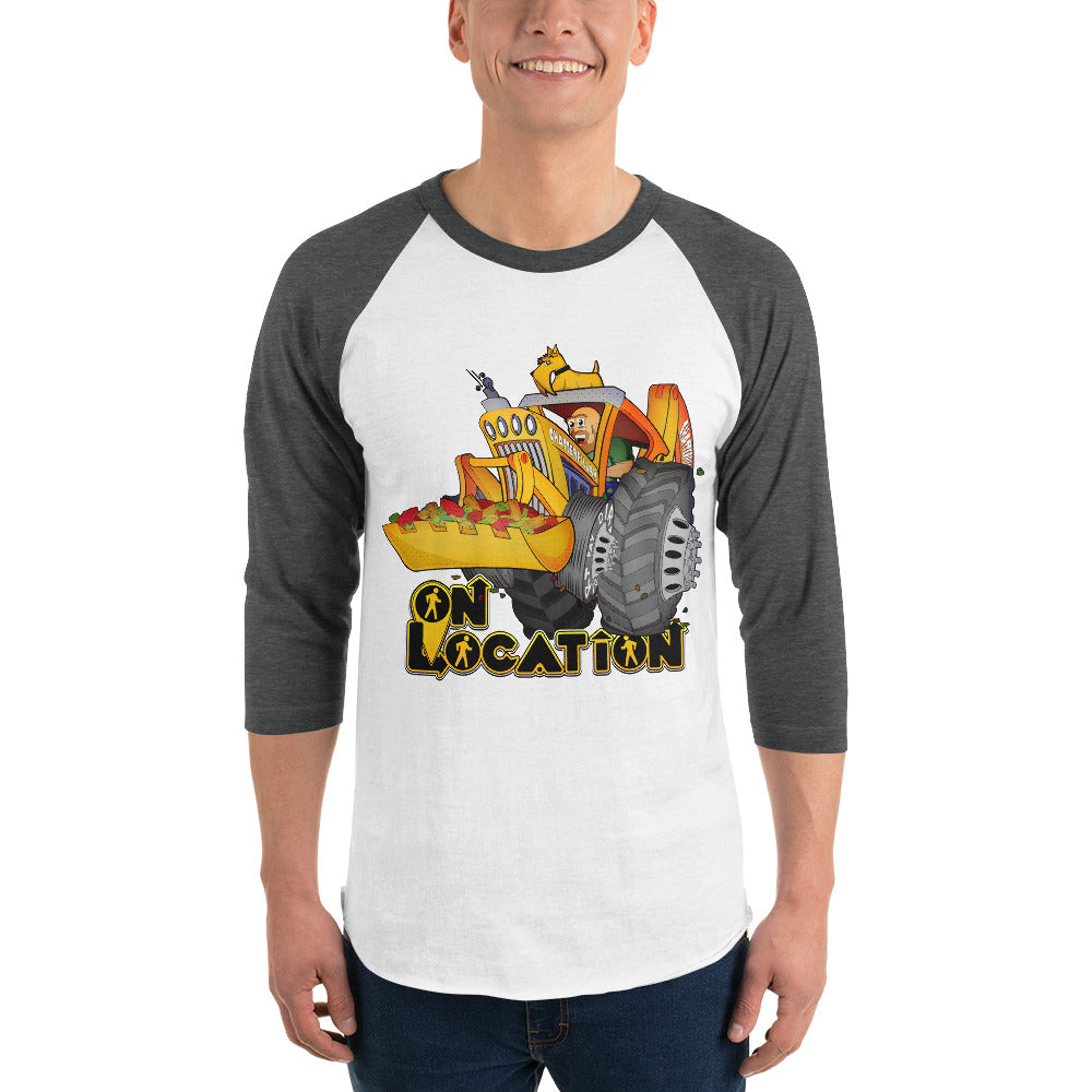 Plush Diamond Mining Raglan Shirt