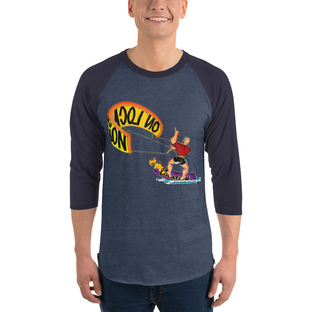Kiteboarding Raglan Shirt