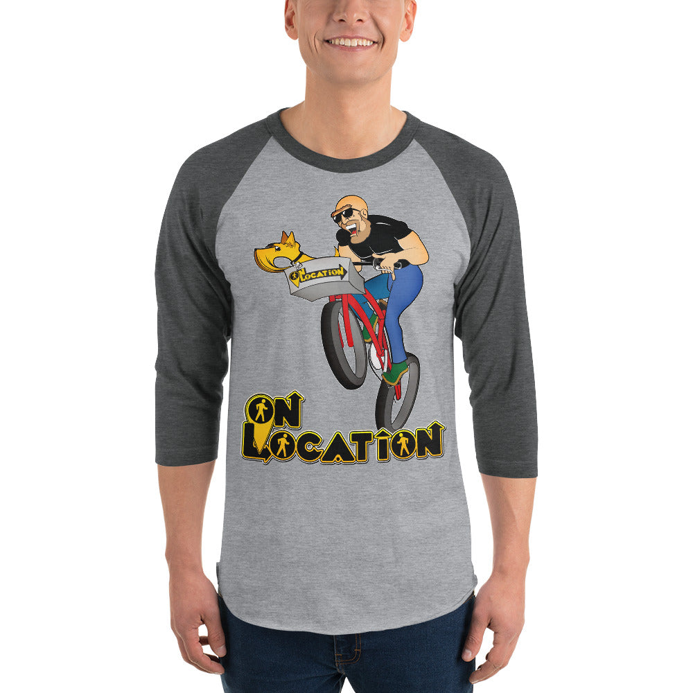 Mountain Biking Raglan Shirt