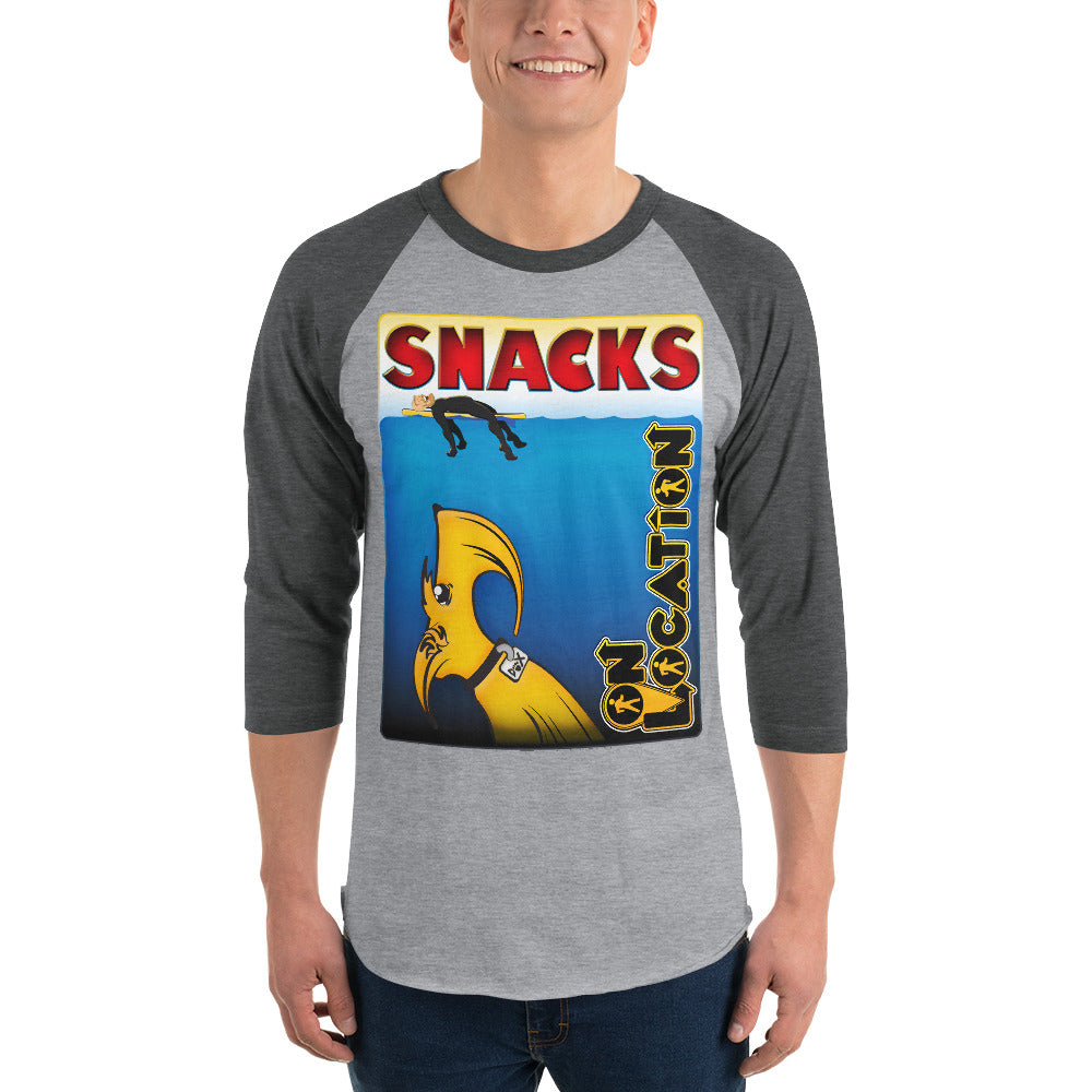 Cold Water Surfing Raglan Shirt